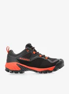 Buty trekkingowe męskie - Buty trekkingowe Mammut Sapuen Low GTX - black/hot red - miniaturka - grafika 1
