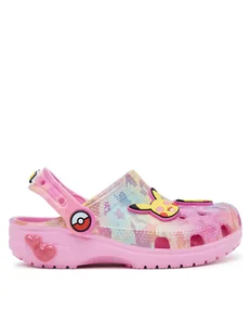 Crocs Klapki Pokémon Pikachu Classic Clog 211229 Różowy - Buty dla dziewczynek - miniaturka - grafika 1