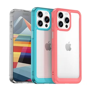 Wzmocnione etui z elastyczną ramką do iPhone 15 Pro Max Outer Space - czarne - Etui i futerały do telefonów - miniaturka - grafika 4
