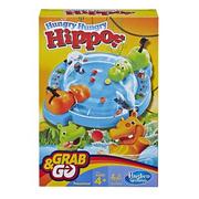 Gry planszowe - Hasbro Hungry Hungry Hippo Grab and Go-Travel B10017792 - miniaturka - grafika 1