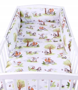 BabyLux Pościel Do Łóżeczka 120x60 Dziecięca Niemowlęca 120X90 cm 6EL N132 - Pościel dla dzieci - miniaturka - grafika 1