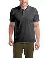 Koszulki męskie - Maier Sports Ulrich koszulka polo męska, czarny, M 152303 - miniaturka - grafika 1