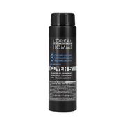 Farby do włosów i szampony koloryzujące - Loreal Professionnel Professionnel Homme Cover 5´ farba do włosów 3x50 ml Uszkodzone pudełko dla mężczyzn 3 Dark Brown - miniaturka - grafika 1