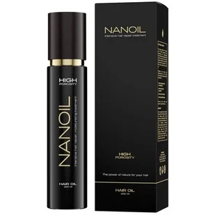 Nanoil Olejek do włosów suchych i zniszczony - Nanoil Hair Oil High Porosity Olejek do włosów suchych i zniszczony - Nanoil Hair Oil High Porosity - Olejki do ciała i włosów - miniaturka - grafika 1