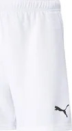 Spodenki męskie - Puma Spodenki męskie Puma teamRISE Short Jr białe 704943 03 128cm - miniaturka - grafika 1