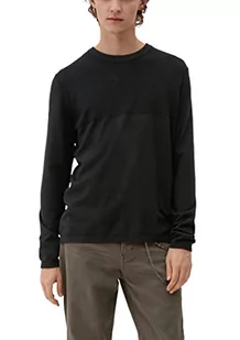 Q/S by s.Oliver Sweter męski, czarny, XXL, czarny, XXL - Swetry męskie - miniaturka - grafika 1