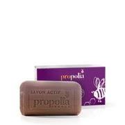 Mydła - Propolia Propolia Mydło propolisowe z Miodem &amp Masłem Shea 100g 3760001820188 - miniaturka - grafika 1