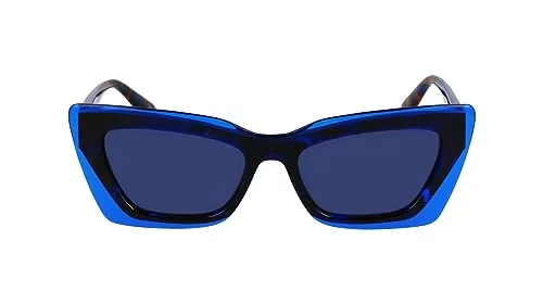 Calvin Klein Damskie okulary przeciwsłoneczne CKJ23656S, hawana niebieski  brąz, jeden rozmiar, Hawana, niebiesko-brązowy, Rozmiar uniwersalny - Ceny  i opinie na Skapiec.pl