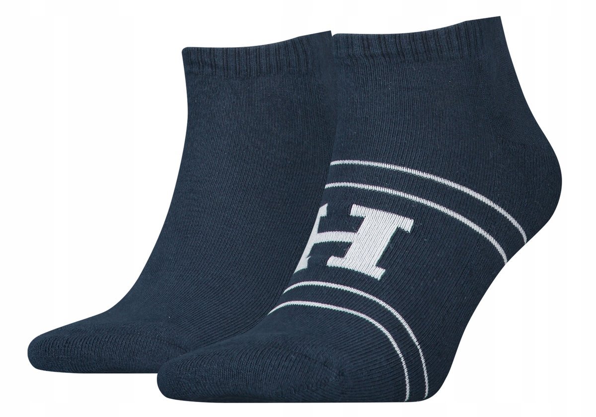 Tommy Hilfiger Skarpety Męskie Stopki 43-46 Granat