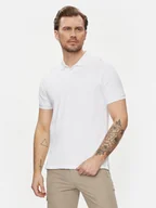 Koszulki męskie - CMP Polo 31T7497V Biały Regular Fit - miniaturka - grafika 1