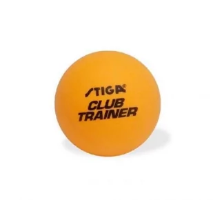 Stiga PIŁECZKA DO TENISA STOŁOWEGO CLUB TRAINER 40 mm żółta 17504 - Tenis stołowy - miniaturka - grafika 1