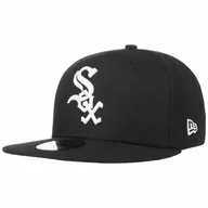 Czapki i chusty sportowe męskie - Czapka 59Fifty TSF White Sox by New Era, czarny, 6 7/8 (54,9 cm) - miniaturka - grafika 1