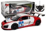 Zabawki zdalnie sterowane - Coil Zdalnie Sterowany Samochód Auto Rc Pilot Audi R8 Lms Pojazd Biały 1:14 27Mhz - miniaturka - grafika 1