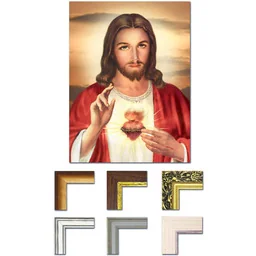 Obraz Serce Jezusa - Ikony i obrazy sakralne - miniaturka - grafika 1