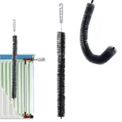 Miotły, szufle, mopy - Szczotka Do Czyszczenia Kaloryferów Grzejników Elastyczna Długa 70 cm - miniaturka - grafika 1