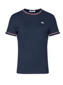 Koszulki i topy damskie - Lacoste T-Shirt TF5289 Granatowy Slim Fit - miniaturka - grafika 1