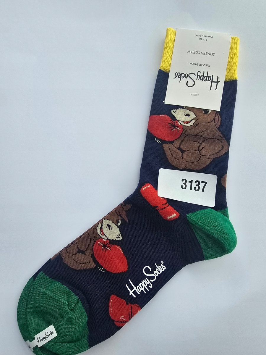Kolorowe skarpety Happy Socks unisex rozmiar 41-46 (3137)