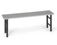Meble do szkół i przedszkoli - B2B Partner Ławka szatniowa, siedzisko - laminat, nogi antracyt 179613 - miniaturka - grafika 1