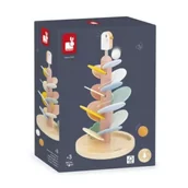 Zabawki kreatywne - Drewniany kulodrom Ptaszek Sweet Cocoon 3+ Janod - miniaturka - grafika 1