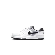 Buty dla chłopców - NIKE Sneakersy chłopięce Full Force Gs, Biały czarny cynowy, 2 UK Child - miniaturka - grafika 1