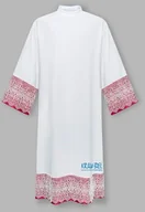 Szaty liturgiczne - Alba z gipiurą IHS 20 cm - miniaturka - grafika 1