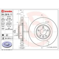 Tarcze hamulcowe - Tarcza hamulcowa BREMBO 09.C819.11 - miniaturka - grafika 1