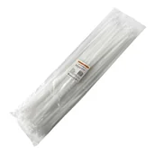 Inne mocowania - Opaski zaciskowe Tretytka UV 7,6 x 500 mm, biały - miniaturka - grafika 1