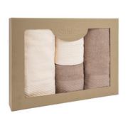 Ręczniki - Ręcznik kąpielowy 2x50x90 + 2x70x140 szybkoschnący - miniaturka - grafika 1