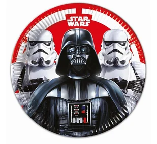 GoDan Talerzyki papierowe, Star Wars, 23 cm, 8 sztuk - Urodziny dziecka - miniaturka - grafika 1