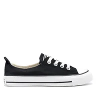 Trampki damskie - Trampki Converse Ct Shoreline Slip 537081C Czarny - miniaturka - grafika 1