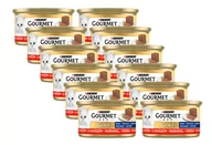 Mokra karma dla kotów - Purina Gourmet Gold mus z wołowiną 12x85g - miniaturka - grafika 1