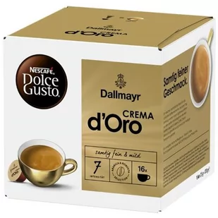Kapsułki NESCAFÉ® Dolce Gusto® Dallmayr Crema d'Oro 16 sztuk - Kawa w kapsułkach i saszetkach - miniaturka - grafika 1