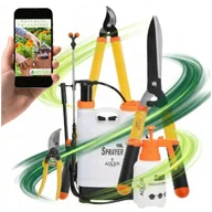 Plecaki - Opryskiwacz ręczny 1L i Plecakowy 16L i Zestaw 3x Sekator Nożyce Ogrodowe - miniaturka - grafika 1