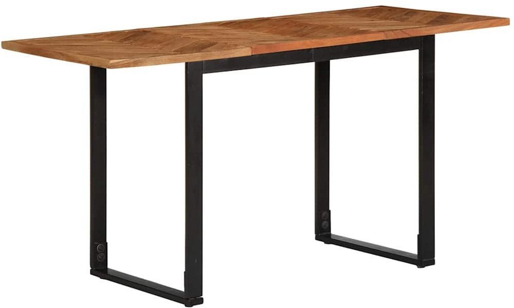 vidaXL Stół jadalny 140x70x75 cm lite drewno akacjowe