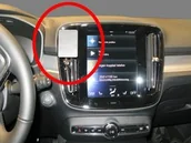 Uchwyty samochodowe do telefonów - Brodit ProClip uchwyt do Volvo XC40 2018-2024 - miniaturka - grafika 1