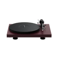 Gramofony - Pro-Ject DEBUT EVO 2 gramofon z wkładką (ciemnoczerwony satynowy) - miniaturka - grafika 1