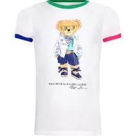 Koszulki męskie - POLO RALPH LAUREN T-shirt SSBEARCN-KNIT | Regular Fit - miniaturka - grafika 1