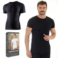 Koszulki męskie - BRUBECK SS11030 koszulka męska termo WEŁNIANA - XL - miniaturka - grafika 1