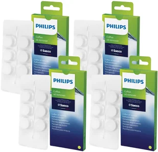 Zestaw Philips 4x Tabletki odtłuszczające CA6704/10 - Akcesoria i części do ekspresów do kawy - miniaturka - grafika 1