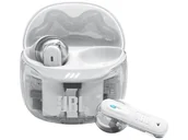 Słuchawki - JBL Tune Flex 2 Ghost Edition Biały - miniaturka - grafika 1