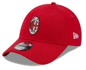 Czapki damskie - Czapka z daszkiem NEW ERA AC Milan 9FORTY czerwona - miniaturka - grafika 1