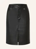 Spódnice - Joop! Spódnica Sabrina Z Imitacji Skóry schwarz - miniaturka - grafika 1