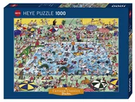 Puzzle - Heye Puzzle 1000 elementów. Zabawa w basenie, Blachon - miniaturka - grafika 1