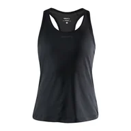 Koszulki i topy damskie - Damska koszulka bez rękawów CRAFT ADV ESSENCE SINGLET W 1908770-999000 – Czarny - miniaturka - grafika 1