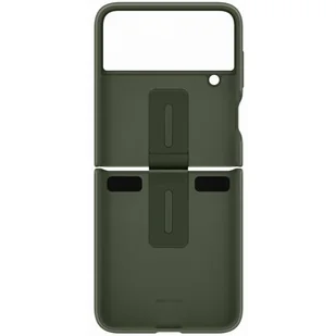 Samsung Obudowa dla telefonów komórkowych Galaxy Z Flip 4 Silicone Cover with ring EF-PF721TGEGWW Zielony - Etui i futerały do telefonów - miniaturka - grafika 2