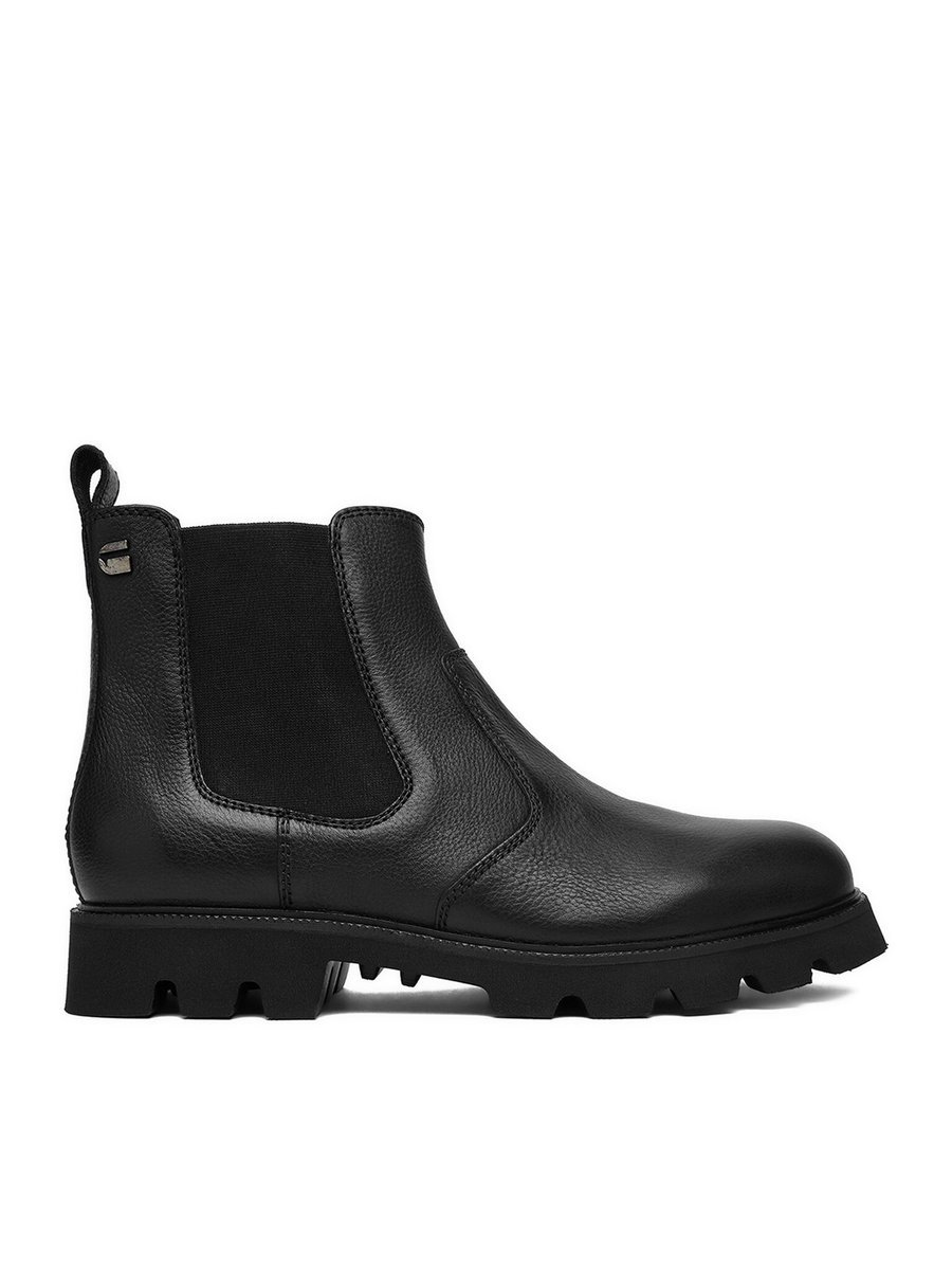 G Star Raw Botki Męskie Czarny G-STAR RAW-EO-ROWHIDE-02 MI08 Czarny