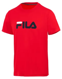 Koszulka męska Fila  T-Shirt Logo Fila Red L - Koszulki sportowe męskie - miniaturka - grafika 1