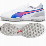 Piłka nożna - Buty Puma KING Match TT 107879-02 biały 43 - miniaturka - grafika 1