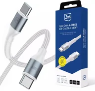 Kable USB - Kabel USB 3MK USB-C - USB-C 2 m Biały 3MK17774 - miniaturka - grafika 1