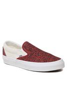 Trampki damskie - Vans Tenisówki Classic Slip-O VN0A5JLXYF91 Czerwony - miniaturka - grafika 1